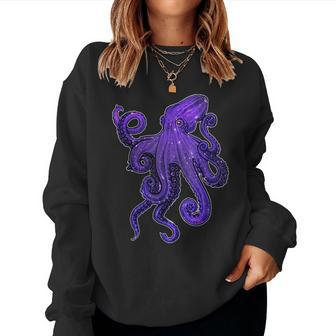 New Octopus For Octopus Lovers Kraken Women Sweatshirt | Mazezy