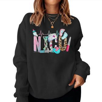 Nicu Neonatal Intensive Care Unit Nurse Appreciation Women Sweatshirt - Seseable