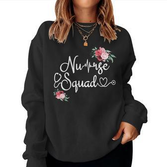 Nurse Squad Nursing Graduate Student Graduate Women Sweatshirt | Mazezy