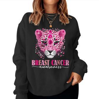 In October We Wear Pink Cute Little Lion Breast Cancer Women Sweatshirt - Monsterry CA