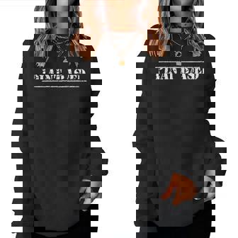 Plant Based Grunge Design For Wfpb Vegan And Plant Based Women Crewneck Graphic Sweatshirt - Thegiftio UK