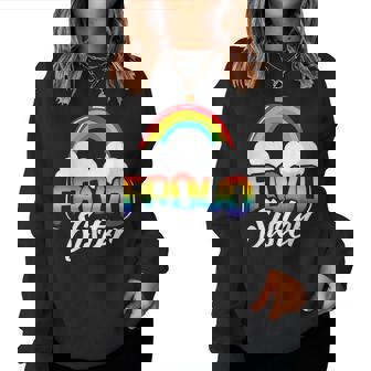 Proud Sister Gay Pride Month Rainbow Lgbt Sibling Sweatshirt | Mazezy