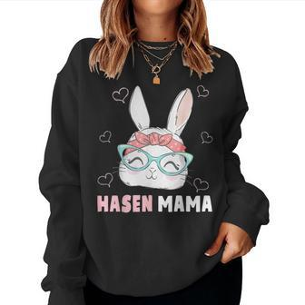 Rabbit Mum Bandana Rabbit Easter Rabbit Mum For Women Women Sweatshirt | Mazezy