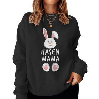 Rabbit Mum Family Partner Look Easter Bunny Easter For Women Women Sweatshirt | Mazezy