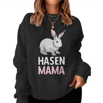 Rabbit Mum Rabbit Mother Pet Long Ear For Women Women Sweatshirt | Mazezy