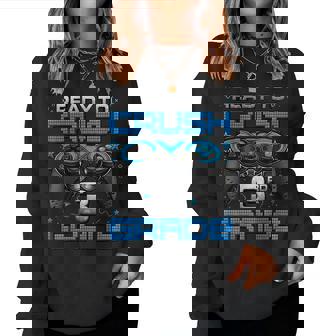 Ready To Crush 3Rd Grade Level Unlocked Game On 3Rd Grade Women Sweatshirt - Thegiftio