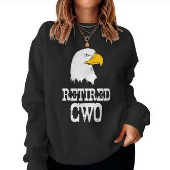 Retired Chief Warrant Officer Cwo-3 Military 2019 T Women Sweatshirt | Mazezy