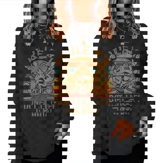 Rule 1 Don't Fall Off The Boat Pirate Dad Halloween Halloween Women Sweatshirt | Mazezy