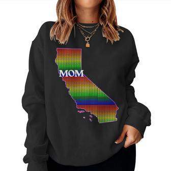 San Francisco Gay Pride California Pride Mom Women Sweatshirt | Mazezy