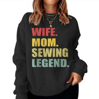 Sewing For Wife Mom Sewing Lover Women Sweatshirt | Mazezy