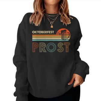 Shut Up Liver It's Oktoberfest Prost Y'all Beer Drinking Women Sweatshirt | Mazezy UK