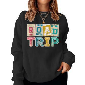 Sisters Road Trip 2023 Weekend Family Vacation Family Vacation s Women Sweatshirt | Mazezy