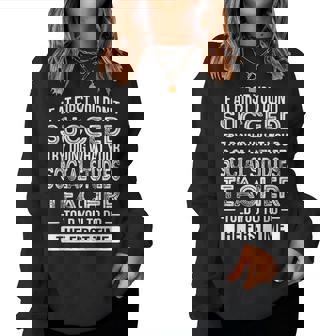 Social Studies Teacher Appreciation For Teacher Women Sweatshirt | Mazezy