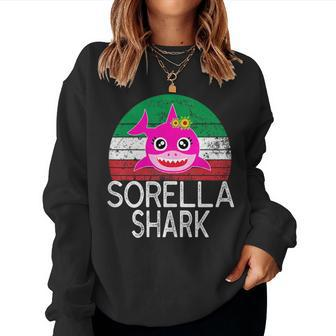 Sorella Shark Italian Sister Sweatshirt | Mazezy