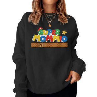 Super Mommio Mommy Mother Video Gaming Lover Mommy Women Sweatshirt | Mazezy