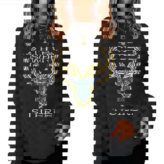 The Swede Is Here Sweden Moose Swedish Elk Flag Pride Nordic Women Sweatshirt | Mazezy