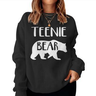 Teenie Grandma Gift Nie Bear Women Crewneck Graphic Sweatshirt - Seseable