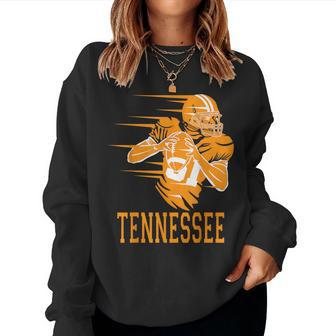 Tennessee State Kid Tennessee Orange Game Day Tn Women Sweatshirt - Seseable