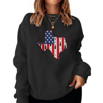 Texas Usa Fourth July 4Th Dad Fathers Bbq Beer Summer Beer Women Sweatshirt | Mazezy