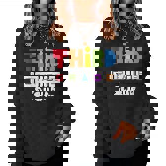 Third Grade Squad Team 3Rd Grade Teacher Women Sweatshirt | Seseable CA