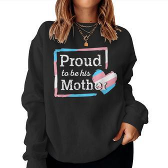 Transgender Mom Proud To Be - Transgender Pride Mom Outfit Women Sweatshirt | Mazezy