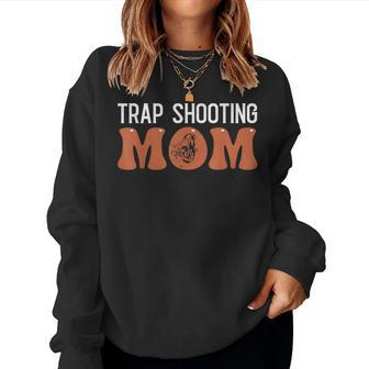 Trap Shooting Mom Women Sweatshirt | Mazezy