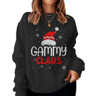 Ugly Sweater Christmas Matching Costume Gammy Claus Women Sweatshirt - Seseable