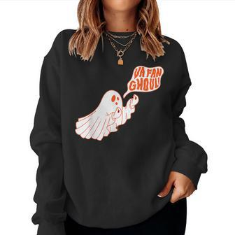 Va Fan Ghoul For Italian Halloween Ghost Women Sweatshirt | Mazezy AU