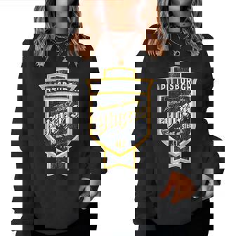 Vintage Pittsburgh Yinzer Beer Label - Yinzer Pride Women Sweatshirt | Mazezy