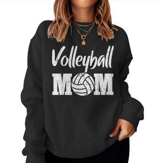 Volleyball Mom Cute Mom Life Volleyball Mother's Day Women Sweatshirt - Seseable