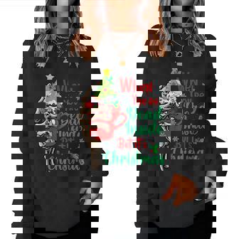 When Youre Dead Inside But Its Christmas Skeleton Coffee For Coffee Lovers Women Sweatshirt | Mazezy