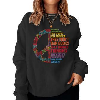 They Didn't Stop Abortion They Stopped Safe Feminist Women Sweatshirt - Monsterry CA