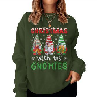 Gnome Family Christmas Gnomies For Men Women Sweatshirt - Thegiftio UK