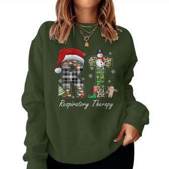Respiratory Therapist Christmas Future Nurse Women Sweatshirt | Mazezy