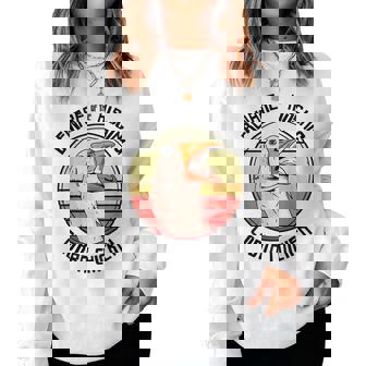 Beware Of The Hissing Cobra Chicken Goose Women Sweatshirt | Mazezy