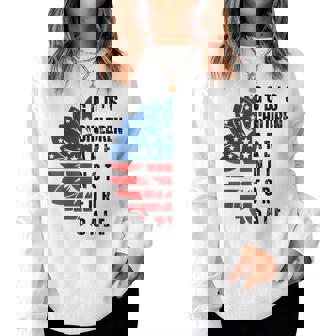 Gods Children Are Not For Sale Women Sweatshirt | Mazezy