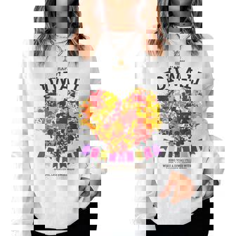 Happy Diwali Festival Outfit Idea For & Hindu Diwali Women Sweatshirt | Mazezy