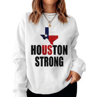 Houston Strong Pride Women Sweatshirt | Mazezy