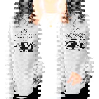 I'm A Simple Woman Wine Camping Dog Paw Cute Women Sweatshirt - Seseable