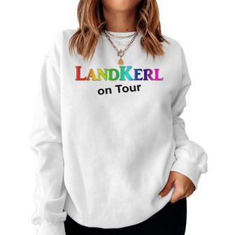 Landkerl Gay Rainbow Csd Pride Sitges Gran Canaria Women Sweatshirt | Mazezy