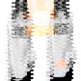 Pumpkin Spice Latte Fall Coffee Pumpkin Thanksgiving For Coffee Lovers Women Sweatshirt | Mazezy