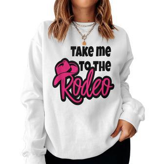 Rodeo Cowboy Boots Cowgirl Horse Lover Western Ladies Rodeo Women Sweatshirt | Mazezy