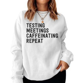 School Psychologist Psychology Teacher Coffee Women Sweatshirt | Mazezy