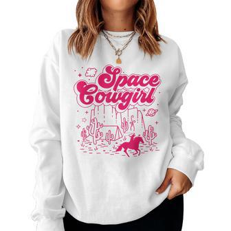 Space Cowgirls Bachelorette Party Rodeo Girls Women Sweatshirt - Monsterry AU