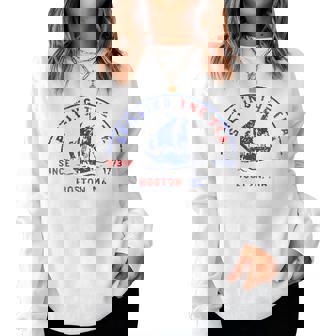 Spilling The Tea Since 1773 4Th Of July History Teacher For Teacher Women Sweatshirt | Mazezy