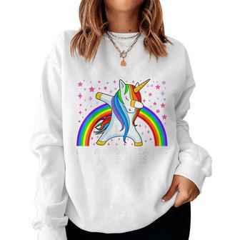 Teachercorn Like A Normal Teacher But More Awesome - Teacher Women Crewneck Graphic Sweatshirt - Thegiftio UK