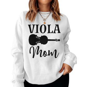 Viola Mom Orchestra Music Women Sweatshirt | Mazezy