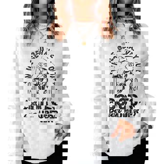 Whose Bed Have Your Boots Been Under Apparel Women Sweatshirt | Mazezy