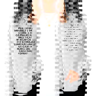Women Are Told That We Catch More Flies With Honey Women Crewneck Graphic Sweatshirt - Thegiftio