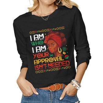Black Queen Junenth Black History Month African Womens Women Graphic Long Sleeve T-shirt - Thegiftio UK